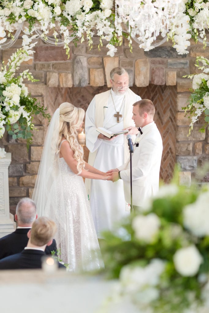 Ashford estate wedding ceremony, MDS floral arch