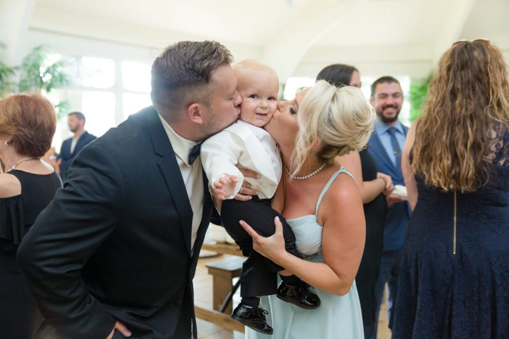 baby at wedding, cute ring bearer 