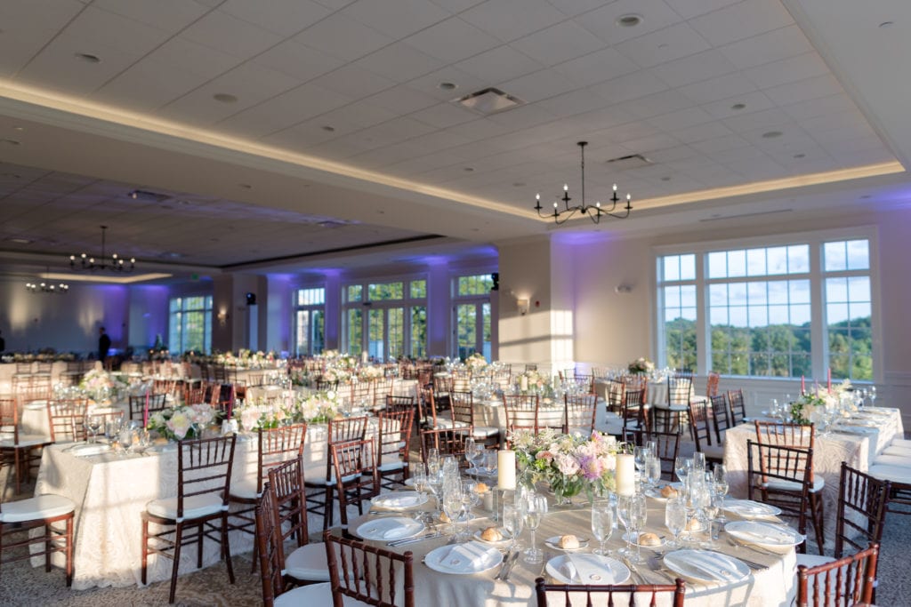 Hamilton Farms golf club wedding reception