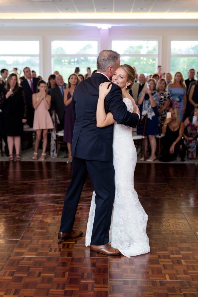 father of the brides dance with bride