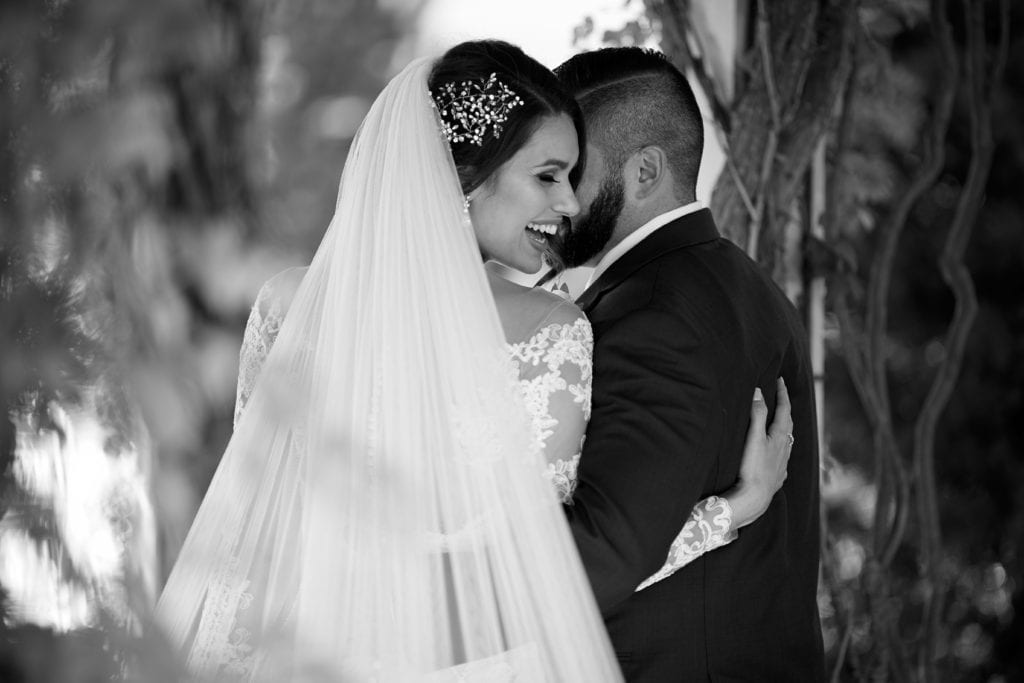 smiling bride