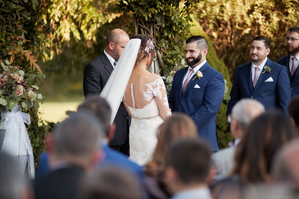 outdoor wedding ceremony