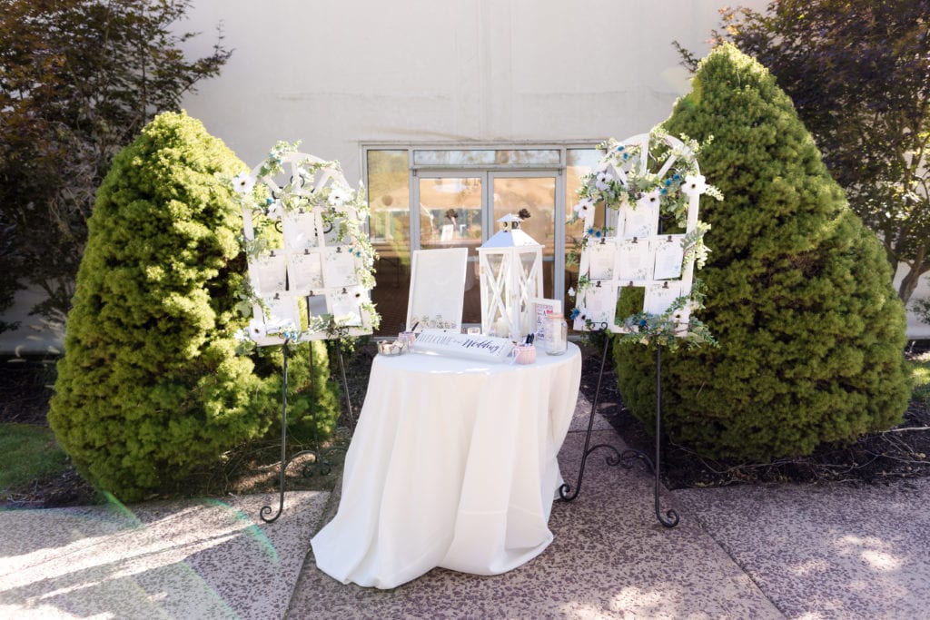 wedding entrance decor