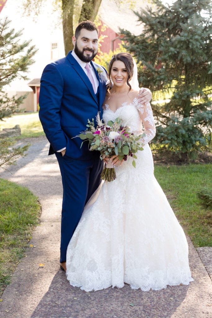 bride with brother