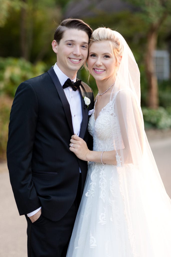 portrait of bride and groom, new jersey wedding photographer