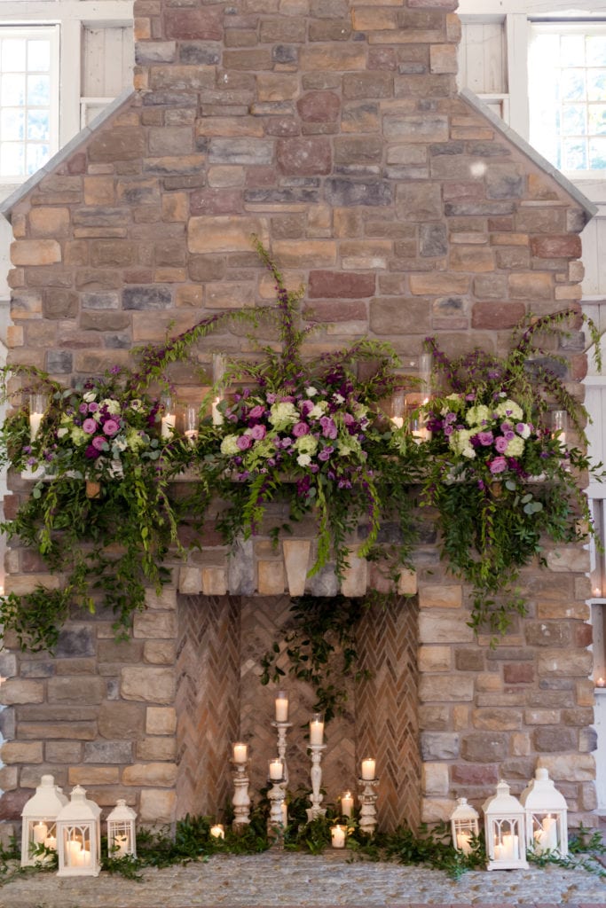 Ashford Estate fireplace decor