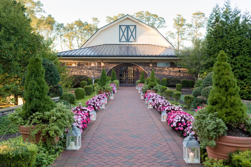 floral walkway at Ashford Estate