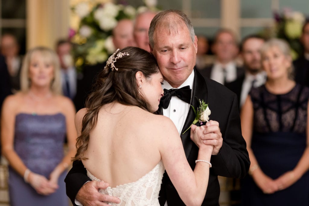 bride and father of the bride dance