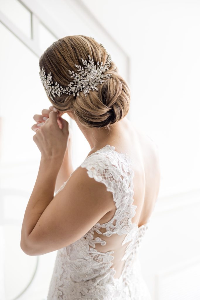 closeup details, bridal preparations