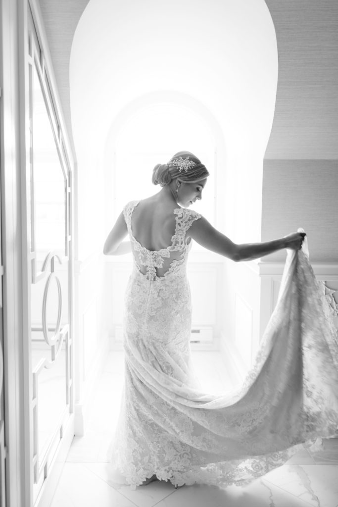 Maggie Sottero Designs wedding dress back detail