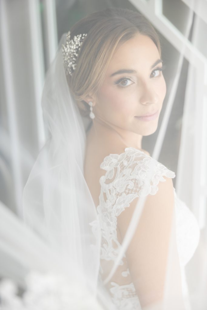 lace detail, bridal preparations