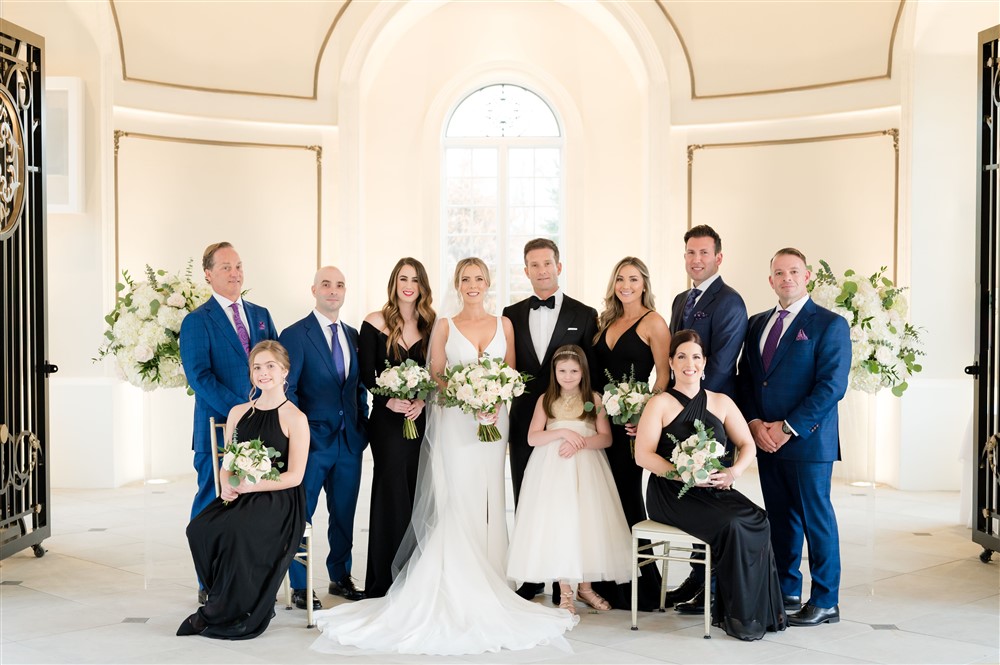 bridal party photo