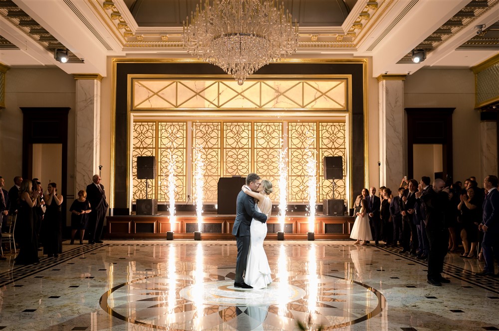 first dance sparklers