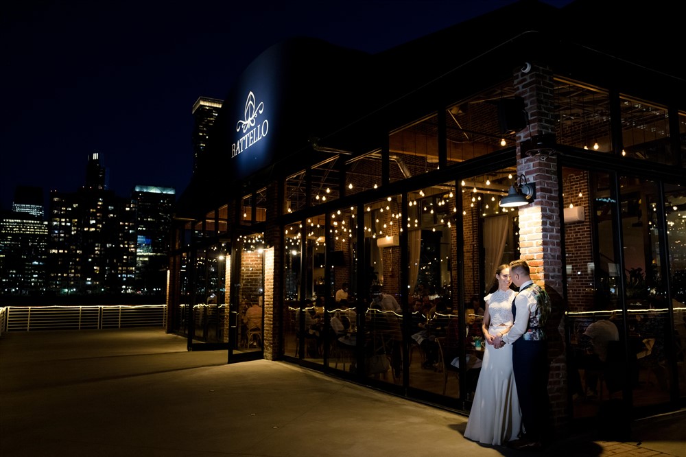 batello wedding bride and groom