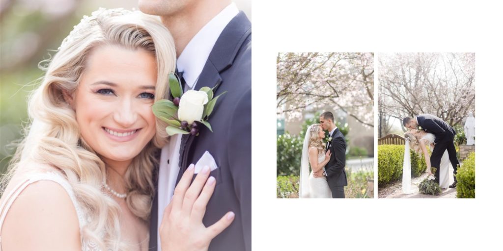 bride and groom portrait