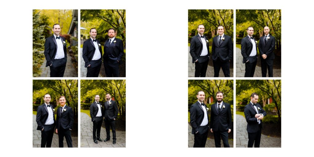 groom with groomsmen