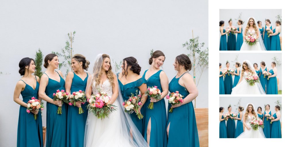 turquoise bridesmaid dresses