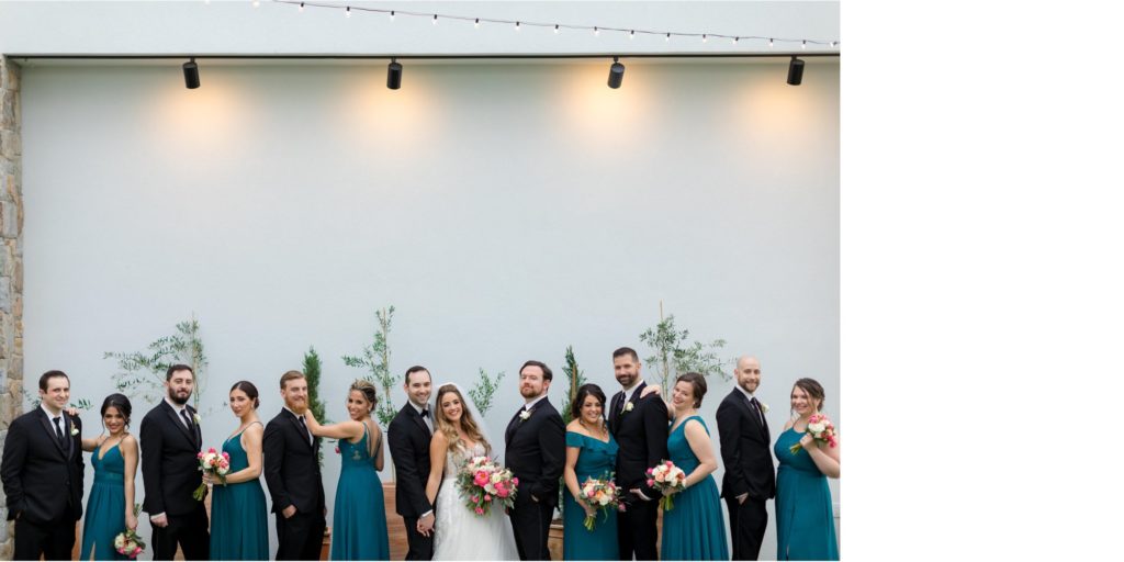 wedding bridal party