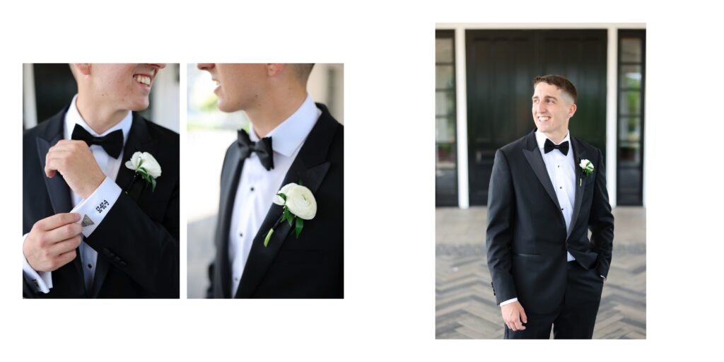 NJ Weddings groom getting ready poses