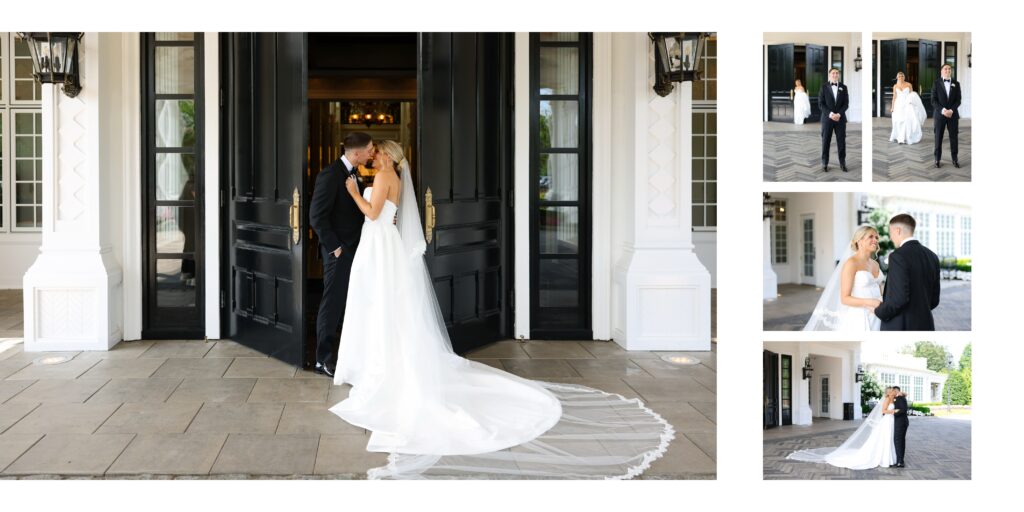 NJ Weddings new jersey wedding bride and groom first look