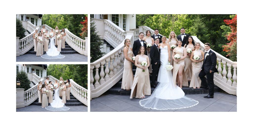 NJ Weddings new jersey wedding bridal party portraits